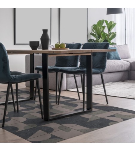 Alfombra Vinílica Blocks 97x195