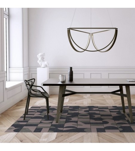 Alfombra Vinílica Blocks 97x195