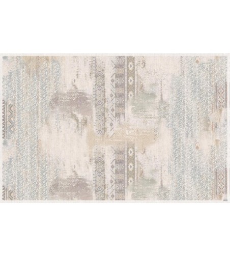 Alfombra Vinílica Boho Cream 50x97