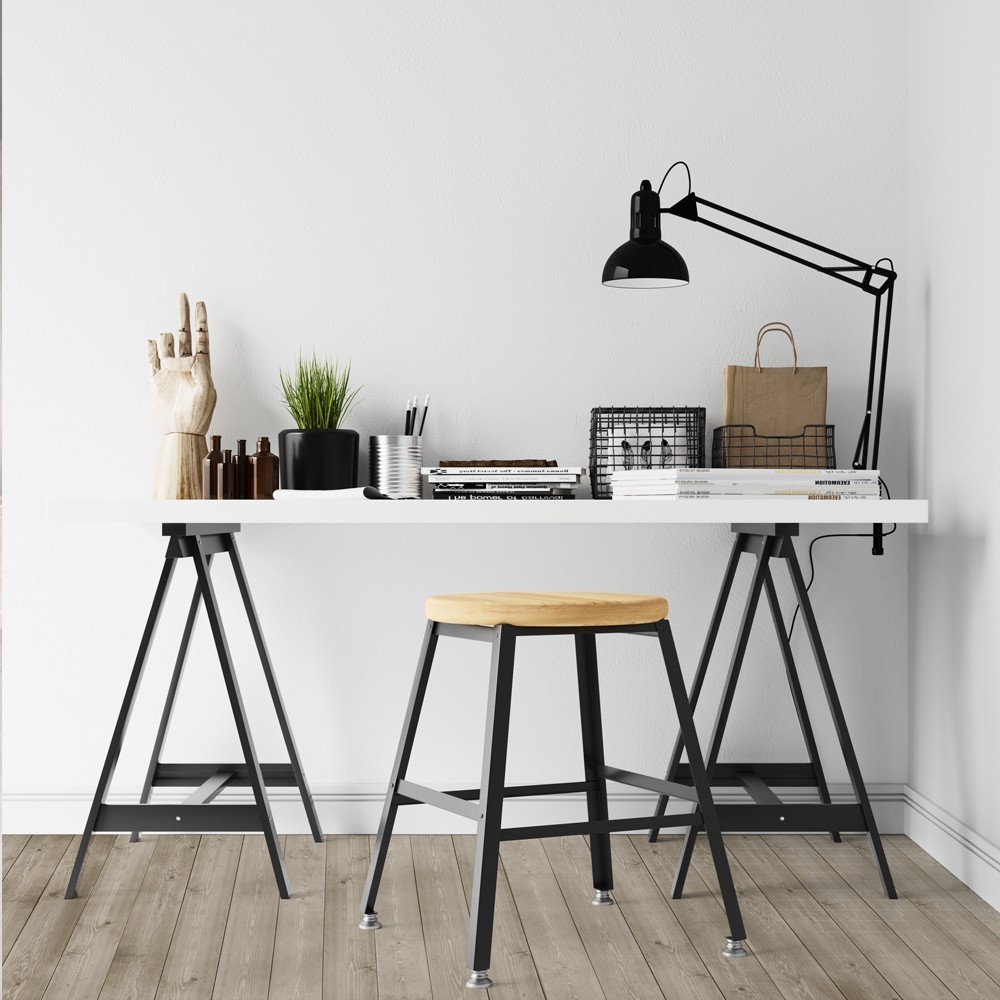 Alfombra Vinílica Brown Wood 48x75