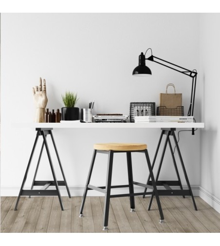 Alfombra Vinílica Brown Wood 50x97