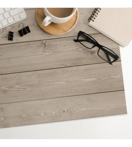 Alfombra Vinílica Brown Wood 50x97