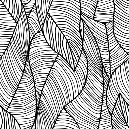 Ambiente del Papel pintado autoadhesivo con estampado Palms