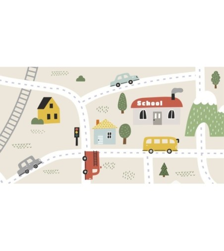 Alfombra Vinílica City Road 50x97