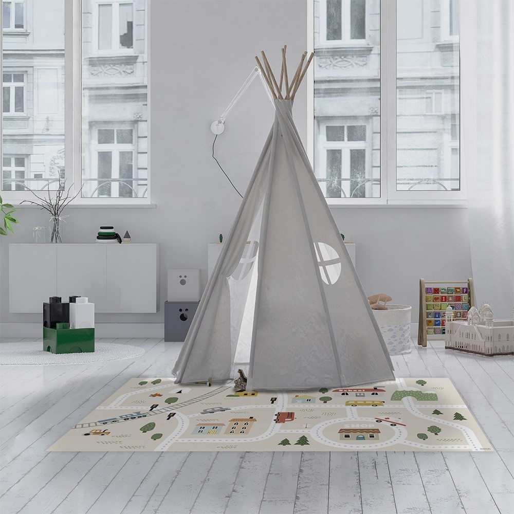 Alfombra Vinílica City Road 63x150