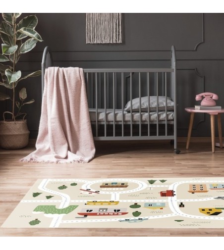 Alfombra Vinílica City Road 63x150