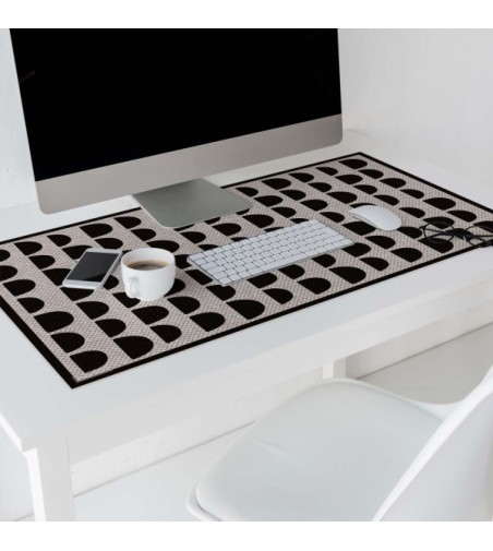 Alfombra Vinílica Curve Black 48x110