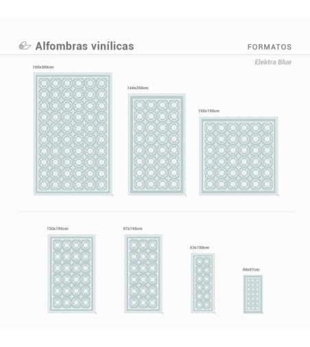Alfombra Vinílica Elektra 120x195