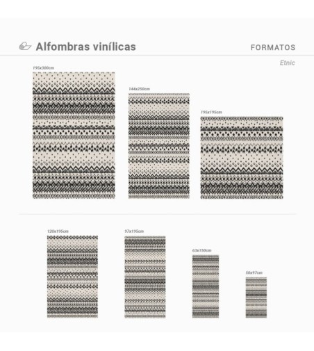 Alfombra Vinílica Etnic 120x195
