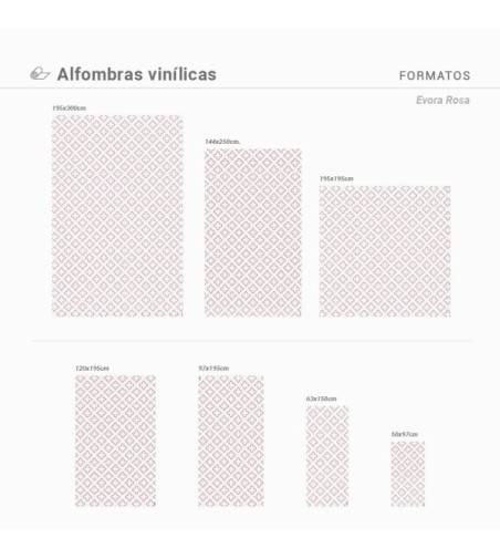 Alfombra Vinílica Evora 50x97