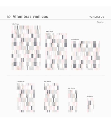 Alfombra Vinílica Fusion 63x150