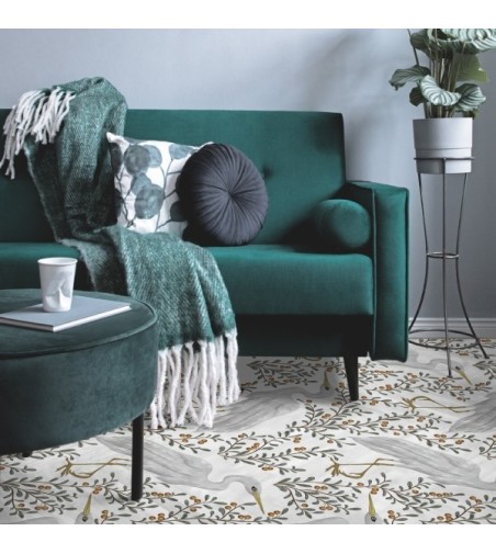 Alfombra Vinílica Garzas 120x195