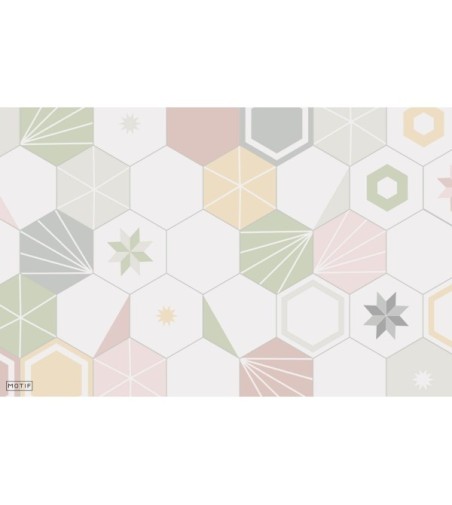 Alfombra Vinílica Hexa Dos 48x75