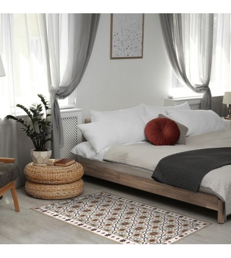 Alfombra Vinílica Hidra Flor 63x150