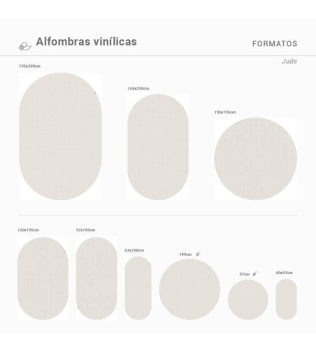 Alfombra Vinílica Jude 63x150