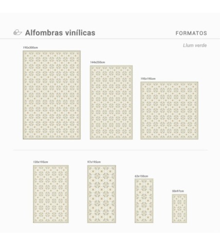 Alfombra Vinílica Llum 50x97