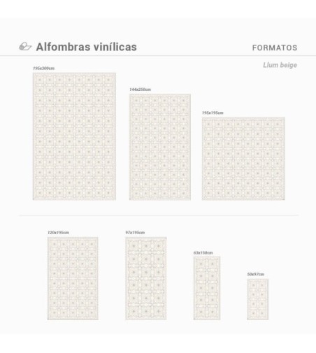 Alfombra Vinílica Llum 50x97