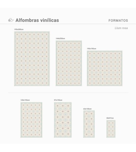 Alfombra Vinílica Llum 63x150