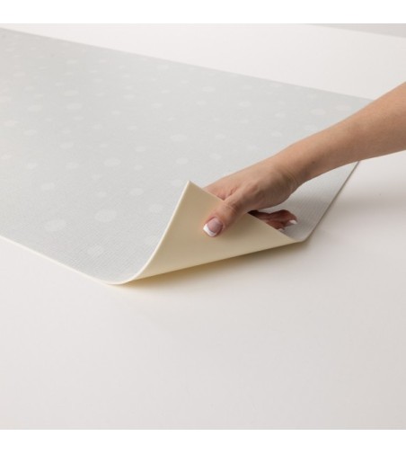 Alfombra Vinílica Lunares 50x97