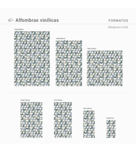 Alfombra Vinílica Modermo 63x150