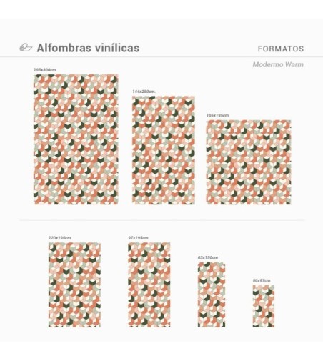 Alfombra Vinílica Modermo 63x150