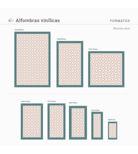 Alfombra Vinílica Monrou 50x97