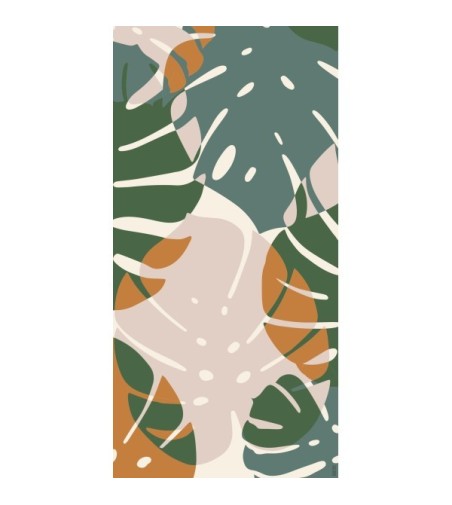 Alfombra Vinílica Monstera Tropic 63x150