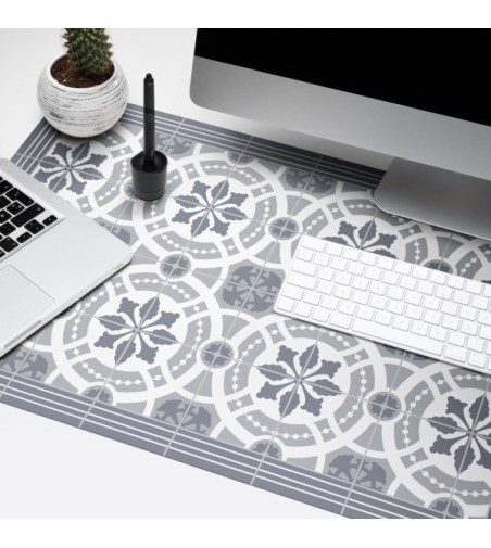 Alfombra Vinílica Nakama Grey 48x75