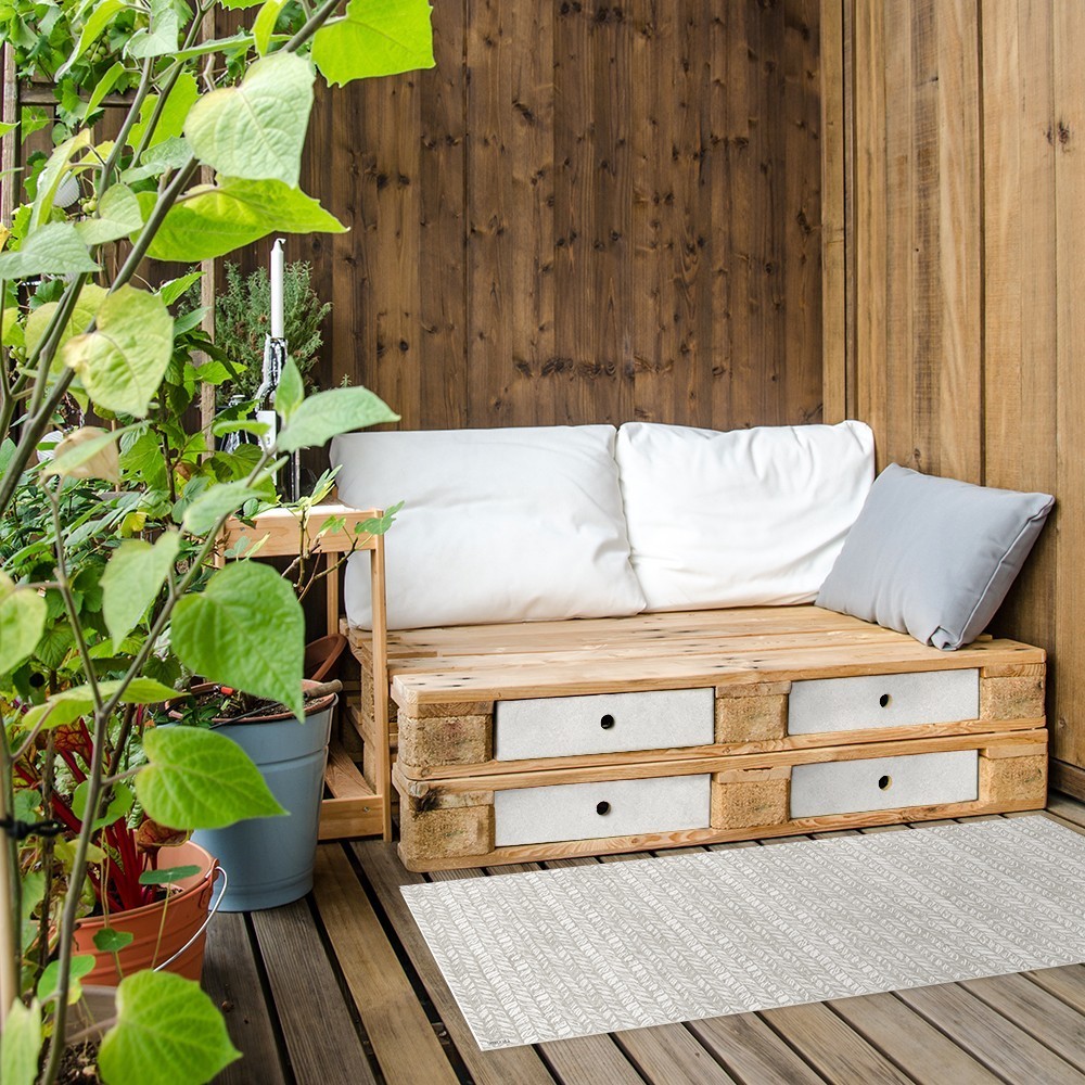 Alfombra Vinílica Natural Braid D97