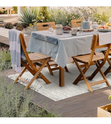 Alfombra Vinílica Natural Braid 144x250