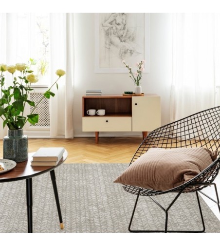 Alfombra Vinílica Natural Braid 144x250