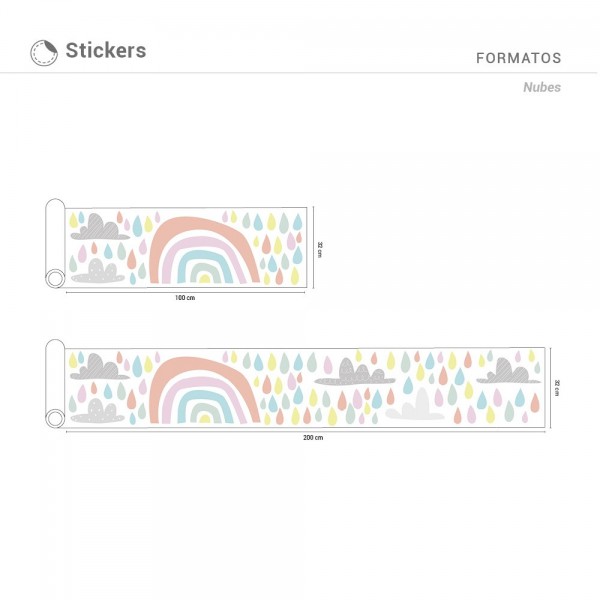 Stickers Nubes