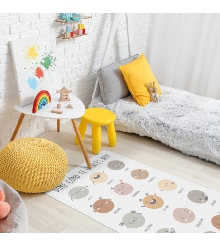 Alfombra Vinílica Sentimientos 80x150