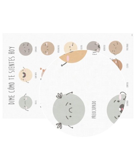 Alfombra Vinílica Sentimientos 80x150