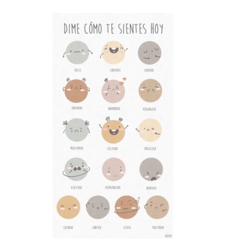 Alfombra Vinílica Sentimientos 80x150