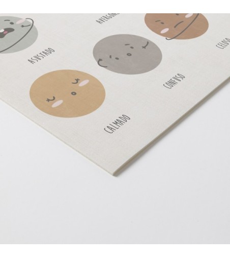 Alfombra Vinílica Sentimientos 80x150