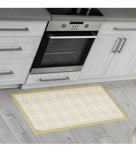 Alfombra Vinílica Sermoneta Mostaza 48x75