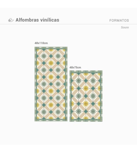 Alfombra Vinílica Soure 48x75