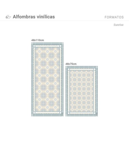 Alfombra Vinílica Sunrise 50x97
