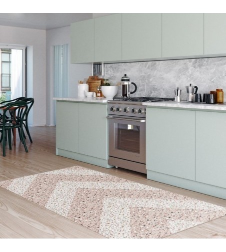 Alfombra Vinílica Terrazo Candy 63x150