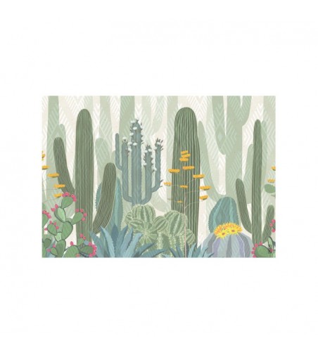 Pack de 6 manteles Green Cactus