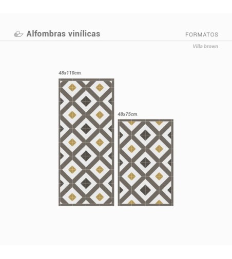Alfombra Vinílica Villa 48x75