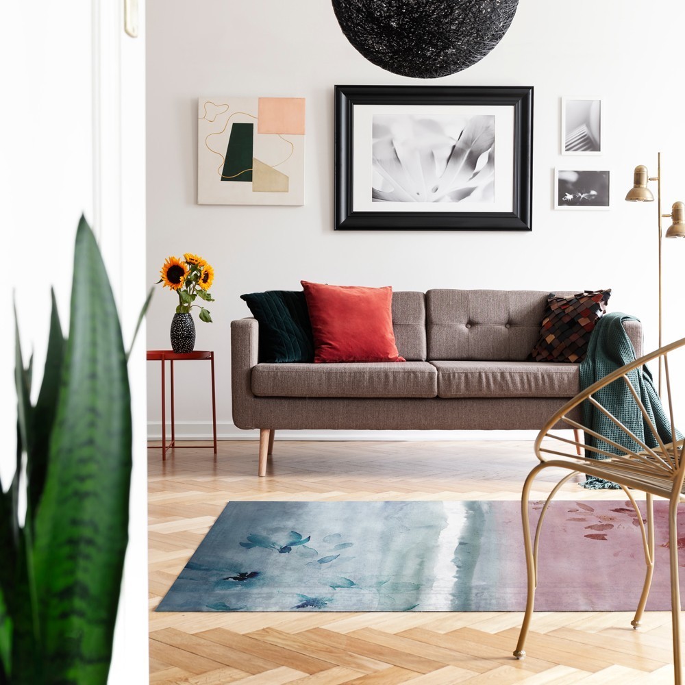 Alfombra Vinílica Waterflower 63x150