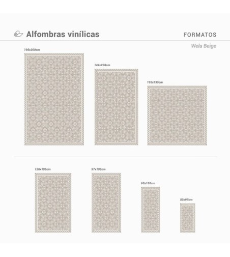 Alfombra Vinílica Wela 48x75