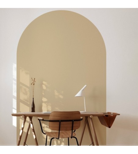 Arco Pintado Autoadhesivo Amarillo Pastel 65x200 cm