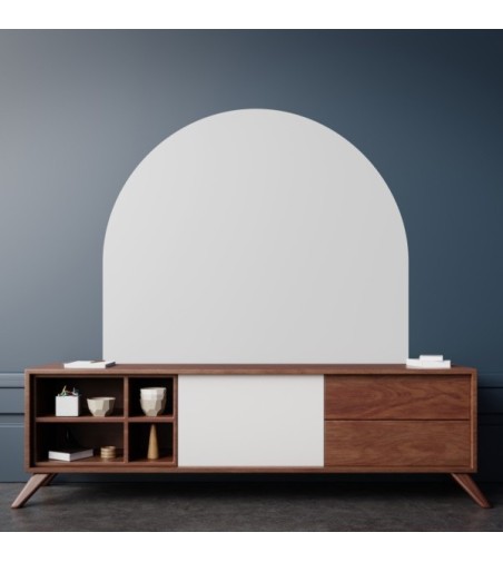 Arco Pintado Autoadhesivo Blanco 65x200 cm