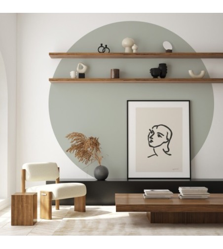 Arco Pintado Autoadhesivo Eucalipto 110D cm