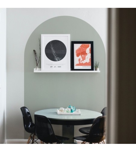 Arco Pintado Autoadhesivo Eucalipto 132x170 cm