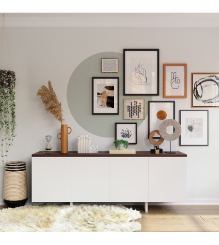 Arco Pintado Autoadhesivo Eucalipto 170x132 cm