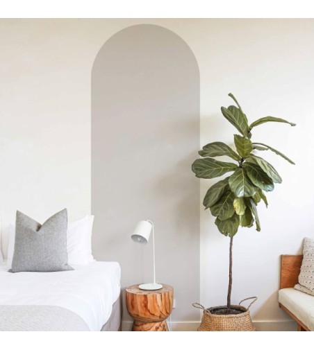 Arco Pintado Autoadhesivo Gris Neutro 65x200 cm